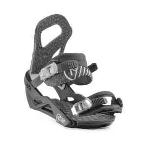 Nidecker Team black snowboard bindings