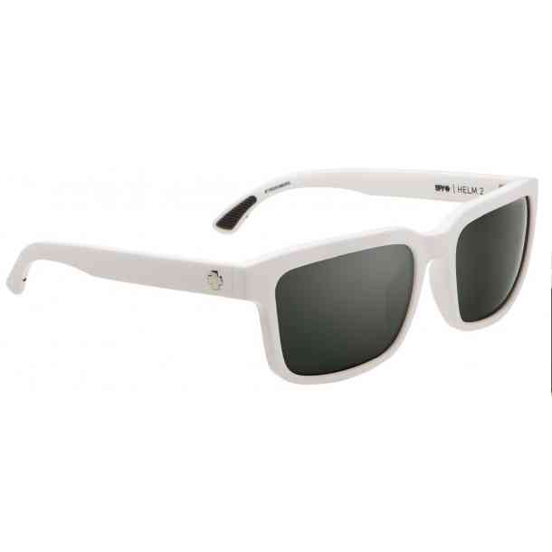 Okulary Przeciwsłoneczne Spy Helm 2 Matte White - Happy Gray Green w/Silver Spectra