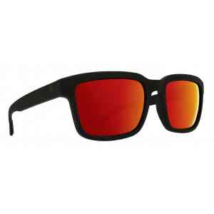 Spy Helm 2 sunglasses (soft matte black/happy gray green red spectra)