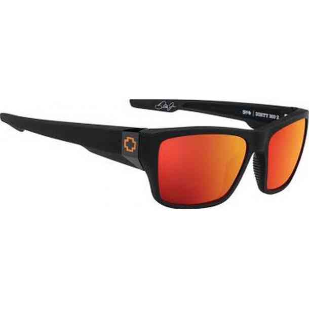 Spy Dirty Mo Dale Jr sunglasses (mat black/happy gray gren orange)