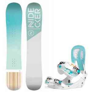 Nidecker Elle snowboard set