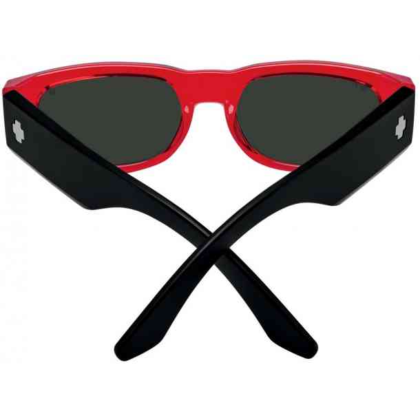 Okulary przeciwsłoneczne Spy Genre (trans red mat black/happy gray green)