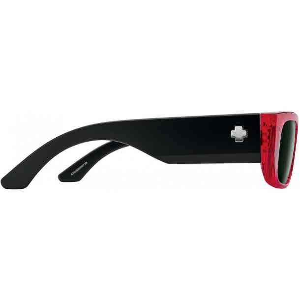 Spy Genre sunglasses (trans aqua matte black/happy gray purple spectra)