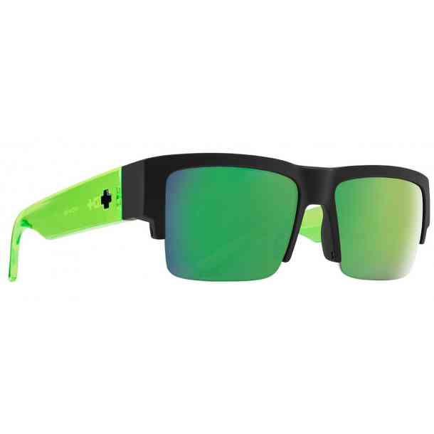 Okulary przeciwsłoneczne Spy Cyrus 5050 (soft mt black trans green/happy green spectra)