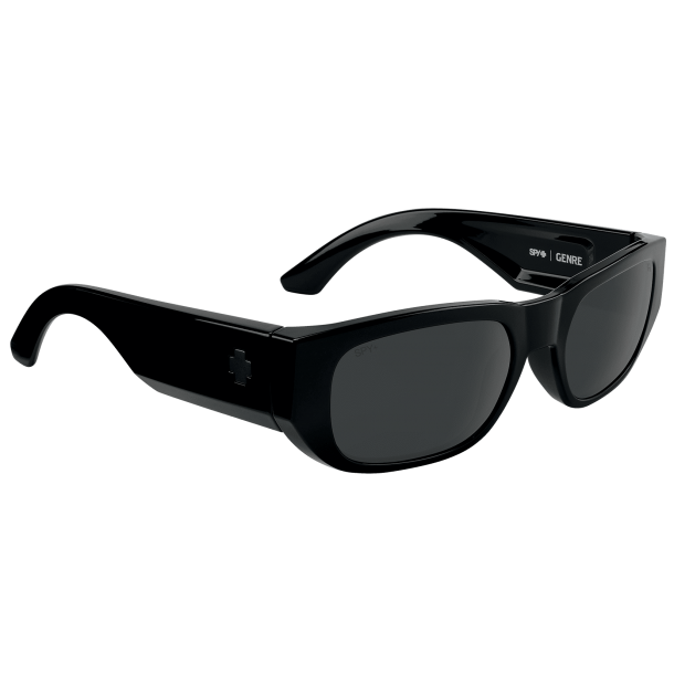 Spy Genre sunglasses (trans aqua mat black/happy gray purple spectra)