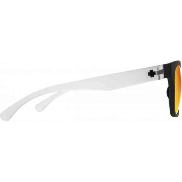 Spy Sundowner sunglasses (matte black crystal/ gray red spectra)