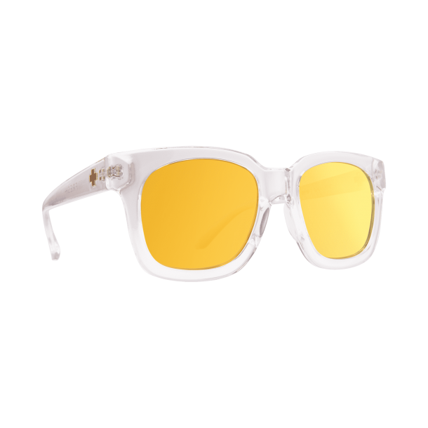 Spy Shandy sunglasses (crystal gray/gold mirror)