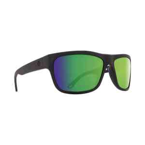 Okulary Przeciwsłoneczne Spy Angler polarized (matte black/green spectra)