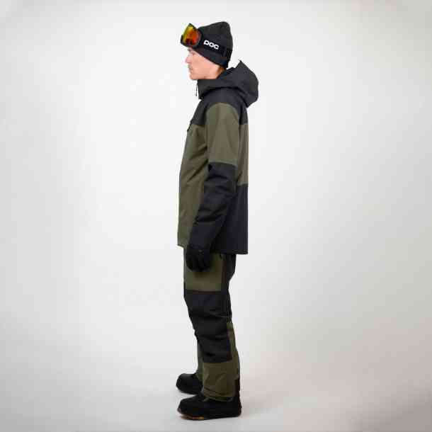 Jones Mountain Surf Parka Pine Green snowboard jacket