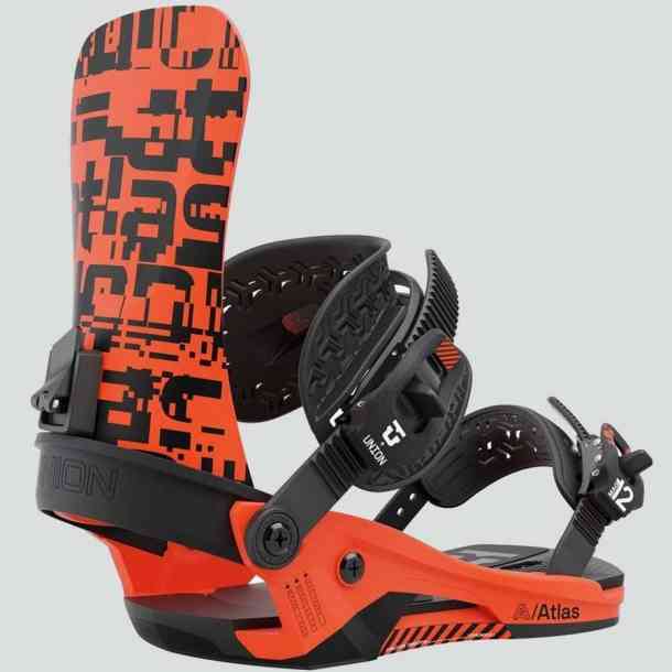 Union Atlas snowboard binding  (orange)