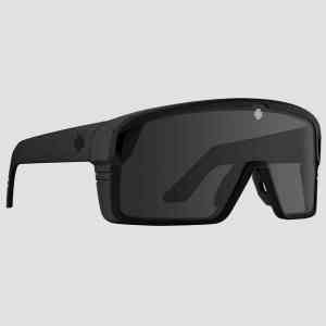Spy Monolith sunglasses (matte black /happy gray green black mirror)