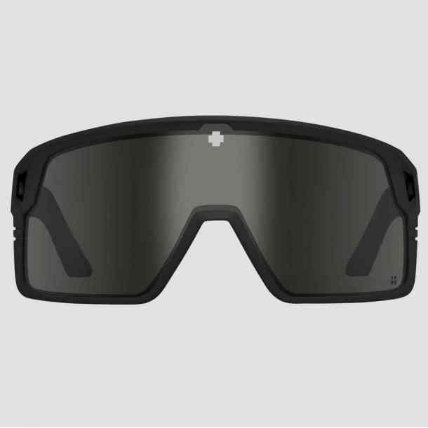Spy Monolith sunglasses (matte black /happy gray green black mirror)