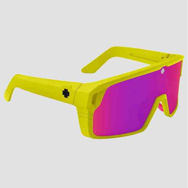 Okulary przeciwsłoneczne Spy Monolith (mat neon yellow/gray green pink)