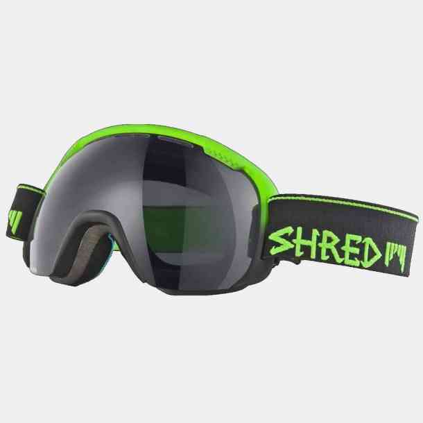 Shred goggles Smartefy Dark Fader Green + spare lens