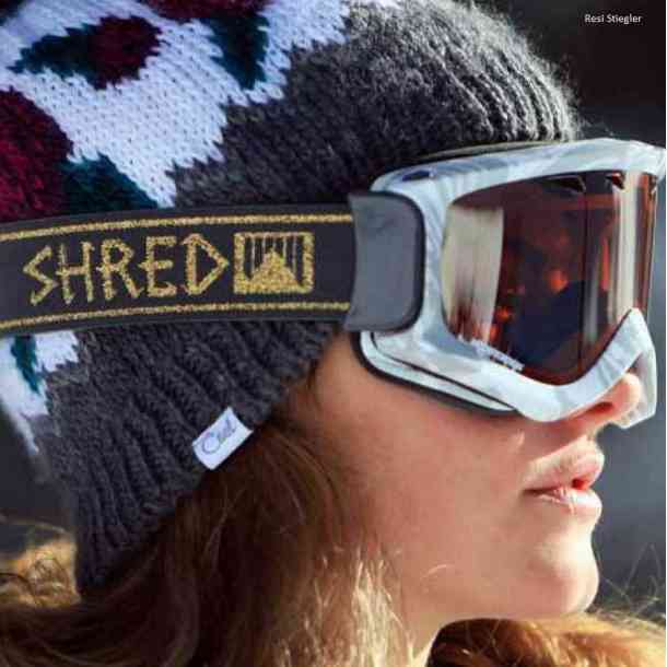 Shred Tastic goggles Femme Fatale