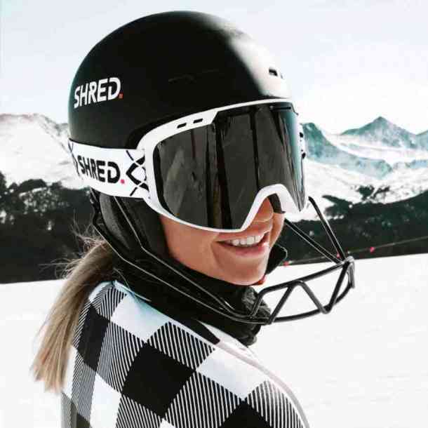 Kask Shred Half Brain White Out