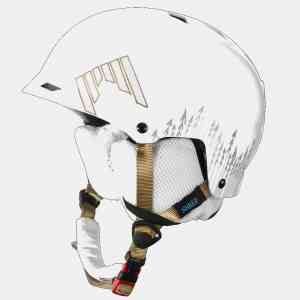 Shred Half Brain White Out helmet