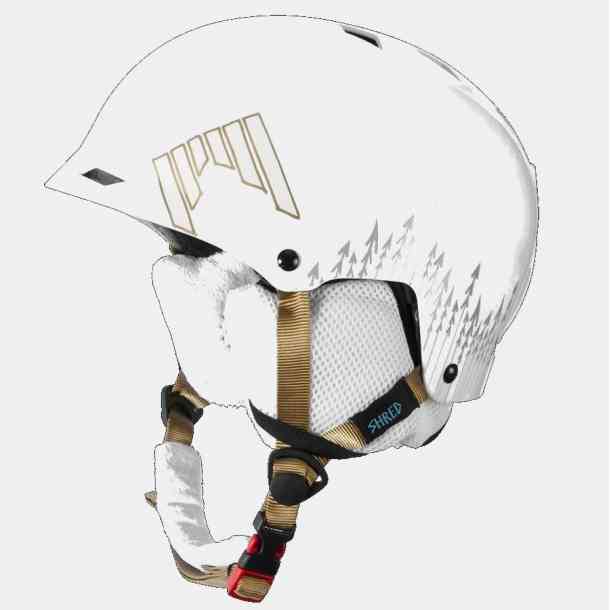 Kask Shred Half Brain White Out