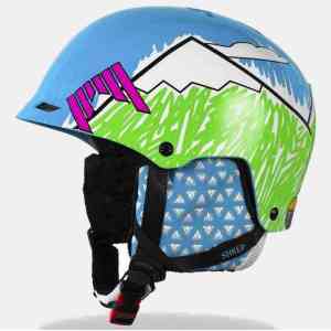 Shred Half Brain D-Lux Needmoresnow helmet