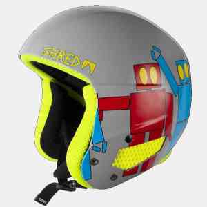 Shred Mega Brain Bucket RH Robot Boogie helmet