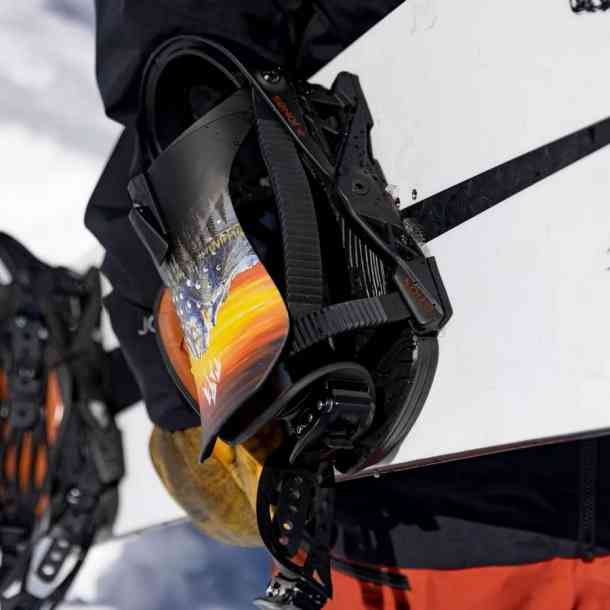 Męskie wiązania snowboardowe Jones Orion RP Robert pro model