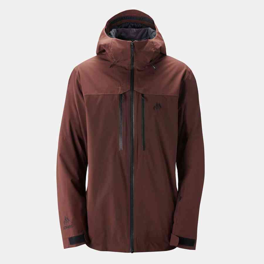 Jones Mountain Surf Parka snowboard jacket (vulcan red