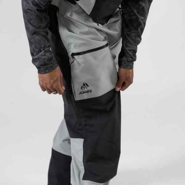 Jones Mountain Surf Bib snowboard pant (herb green)