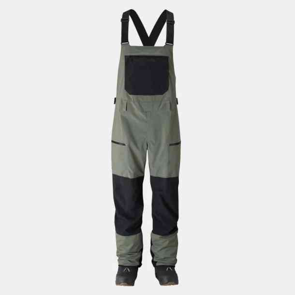 Jones Mountain Surf Bib snowboard pant (herb green)