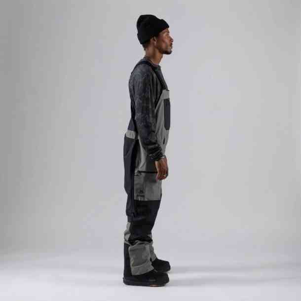 Jones Mountain Surf Bib snowboard pant (herb green)