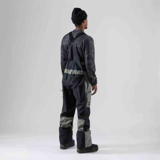 Jones Mountain Surf Bib snowboard pant (herb green)