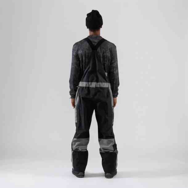 Jones Mountain Surf Bib snowboard pant (herb green)