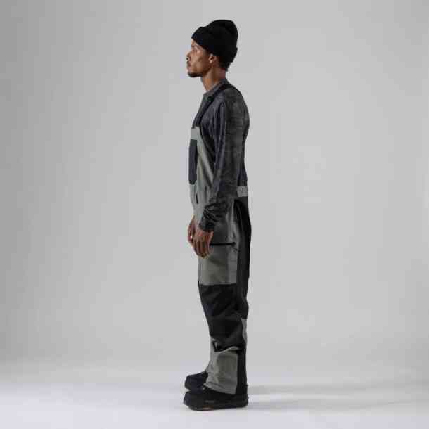 Męskie spodnie snowboardowa Jones Mountain Surf Bib (herb green)