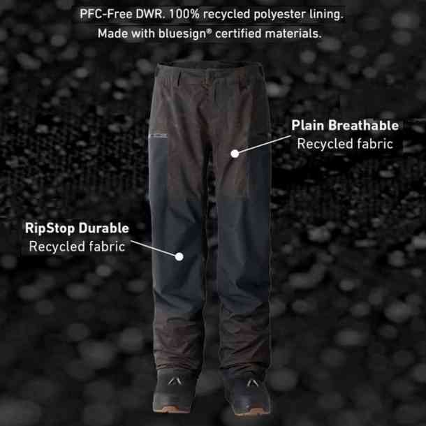 Jones Mountain Surf snowboard pant (black)