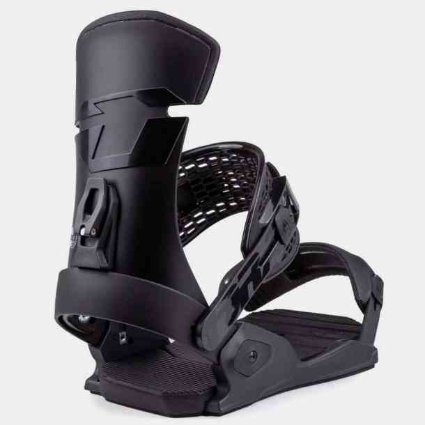 Drake Fifty black snowboard bindings