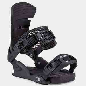 Drake Fifty black snowboard bindings 2025