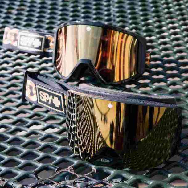 Spy Marauder Club Midnite goggle (happy bz gold mir/grey grn red mir)