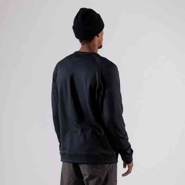 Techniczna bluza Jones Flagship Grid Fleece Crew (black)