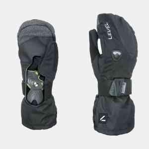 Rękawice snowboardowe Level Fly Mitt z ochroną nadgarstka (black)