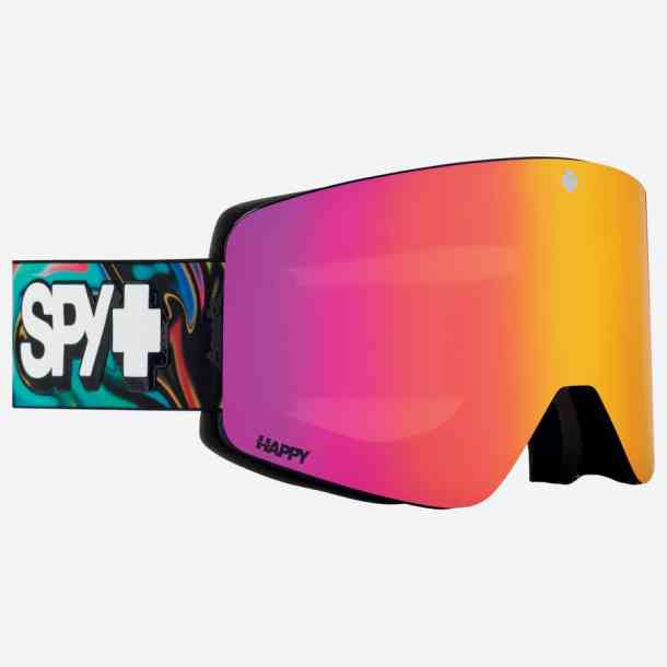 Spy Marauder Club Midnite goggle (happy bz gold mir/grey grn red mir)