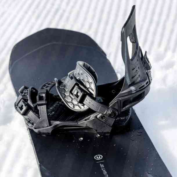 Nidecker Kaon-Plus snowboard bindings (black)