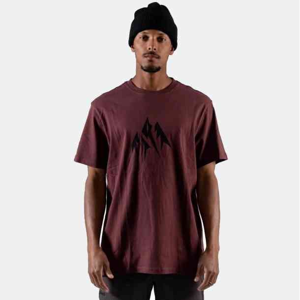 Jones Mountain Journey men&#039;s tee (vulcan red)