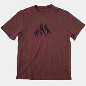 Męska koszulka Jones Mountain Journey (vulcan red)
