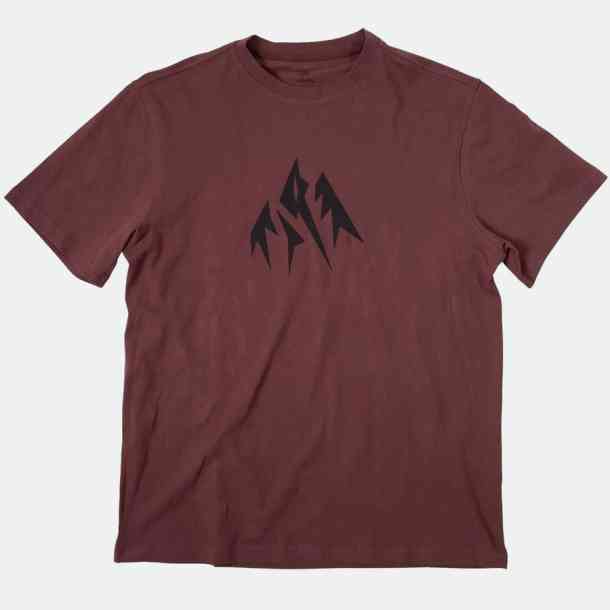 Jones Mountain Journey men&#039;s tee (vulcan red)