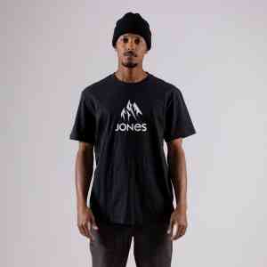 Jones Truckee men's organic cotton tee (black)