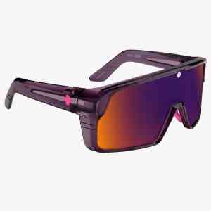 Okulary przeciwsłoneczne Spy Monolith (trans dark purple/happy gray grn)