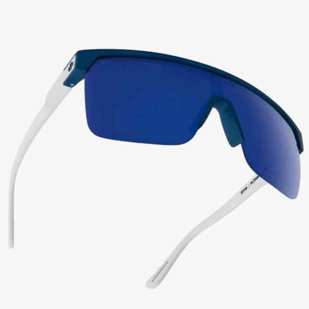 Spy Flynn 5050 sunglasses (matte crystal/happy gray green red spectra)