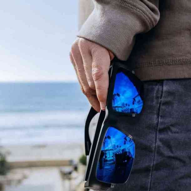 Spy Cyrus sunglasses (trans gunmetal/happy gray spectra mirror)