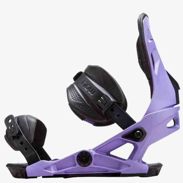 Now Conda snowboard bindings (purple) 