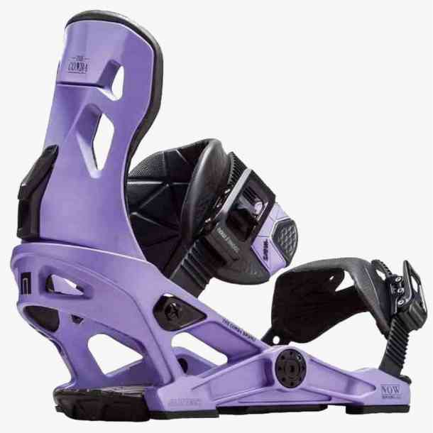 Now Conda snowboard bindings (purple) 