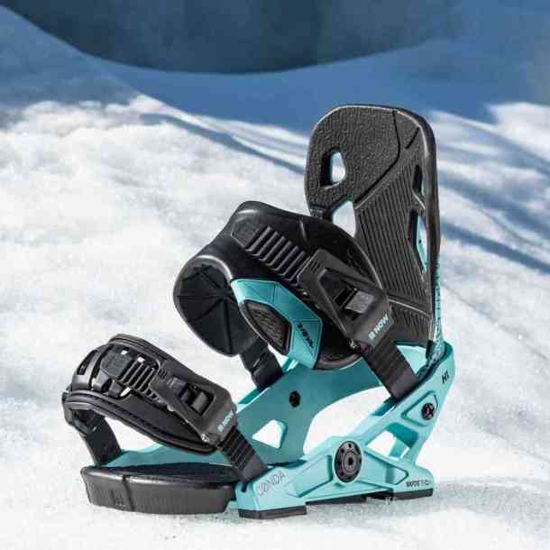 Now Conda snowboard bindings  (teal/black)